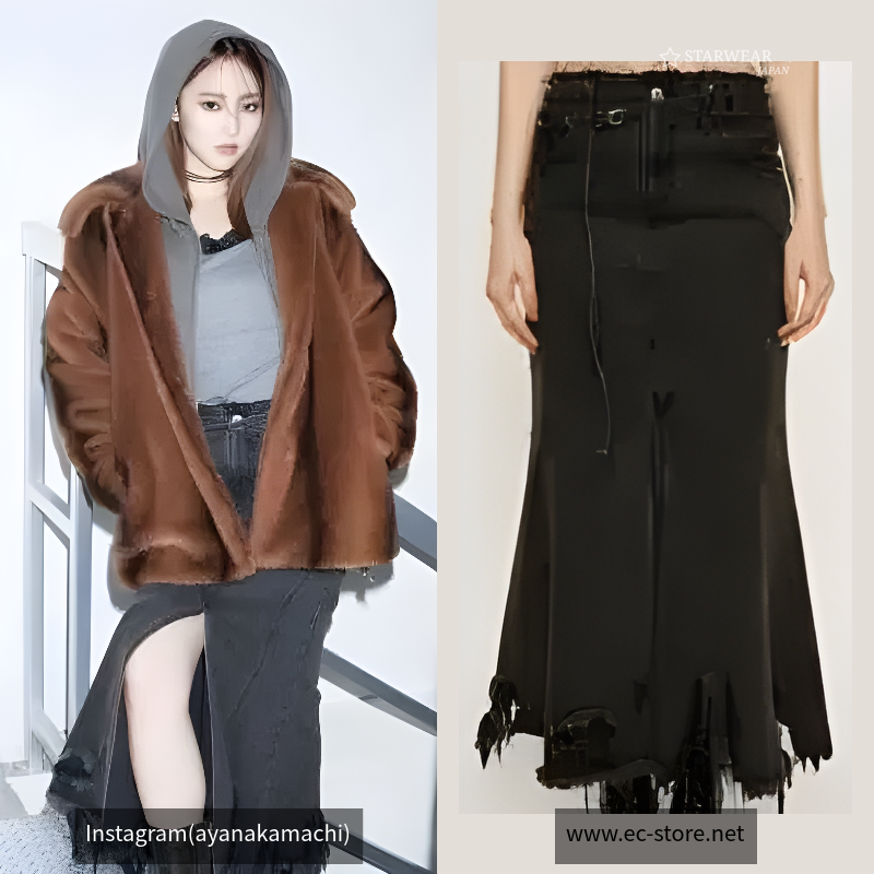 L／W DEEP DAMAGE MERMAID L／SK-E
