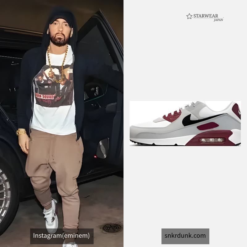 Air Max 90 "White/Black/Dark Team Red/Pure Platinum"