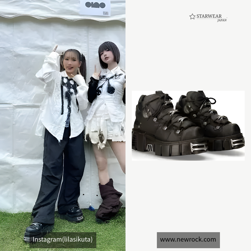ANKLE BOOT BLACK TOWER WITH LACES M-106-VS1