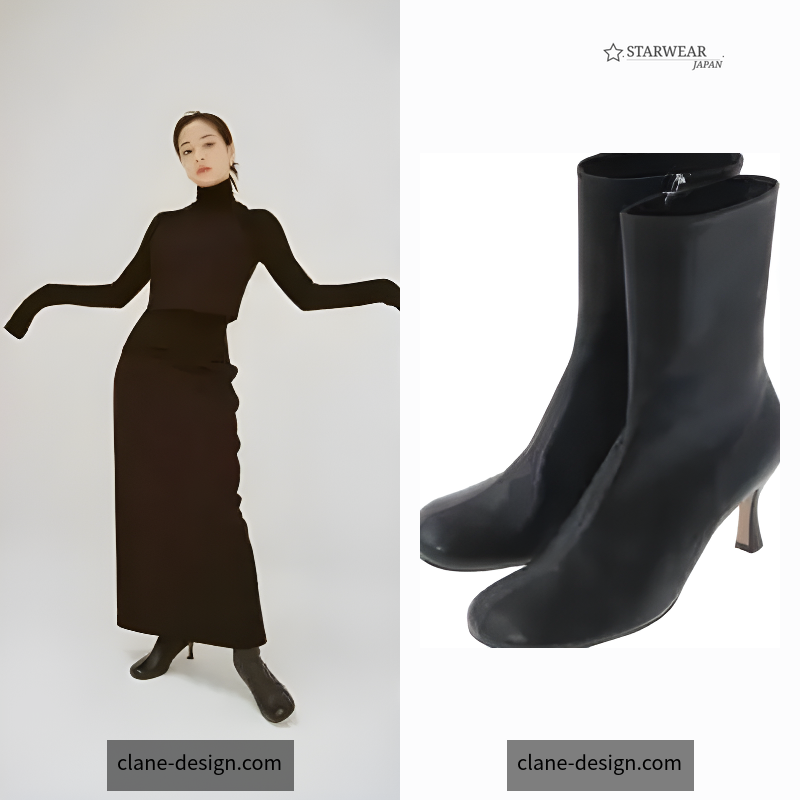 ROUND TOE SHORT BOOTS