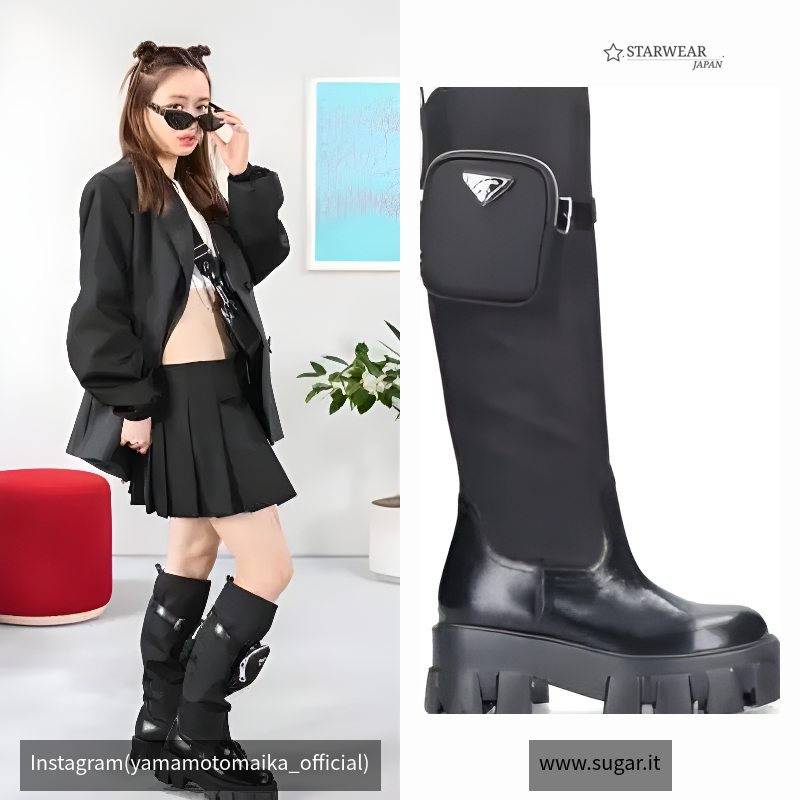 "MONOLITH" POUCH BOOTS