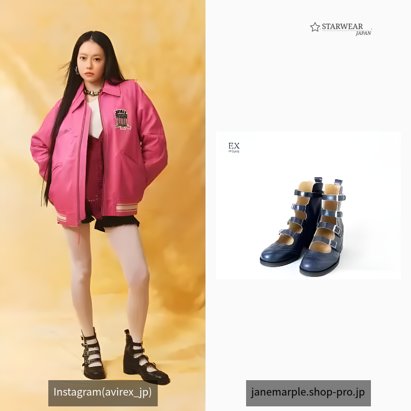 4ストラップシューズ